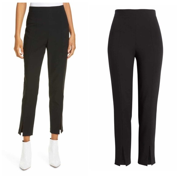 Tibi Slit Ankle Skinny Pants - Picture 4 of 5